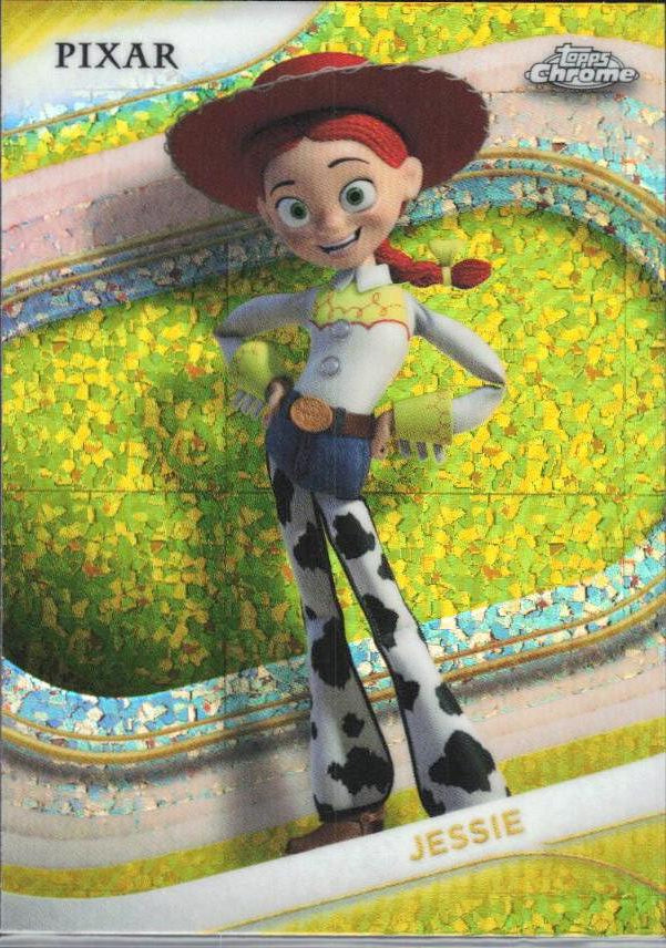 2025 Topps Chrome Disney #94 Jessie Gold Shimmer