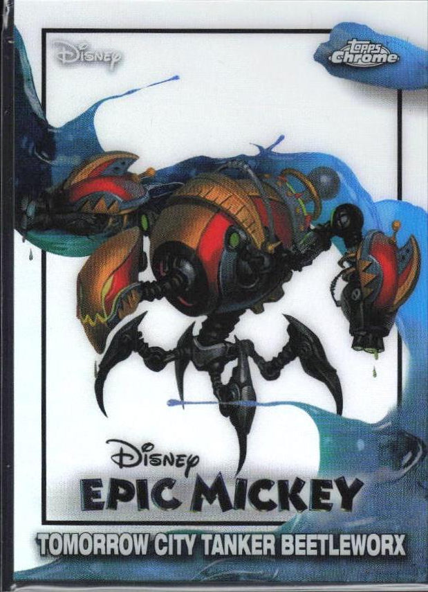 2026 Topps Disney Neon #EM-8 Tomorrow City Tanker Beetleworx