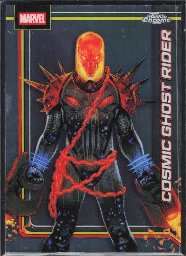 2026 Topps Chrome Marvel Comics #108 Cosmic Ghost Rider - framsida