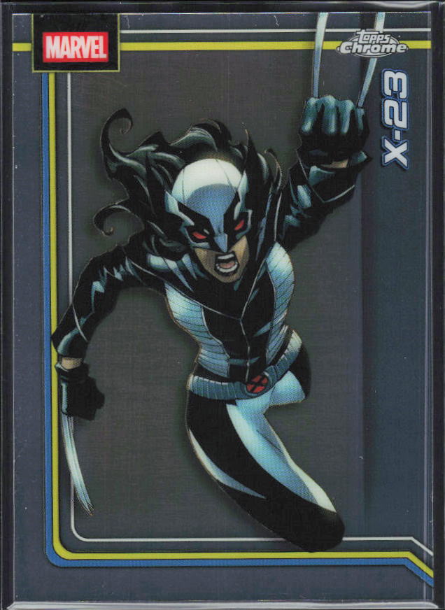 2026 Topps Chrome Marvel Comics #200 X-23 - framsida