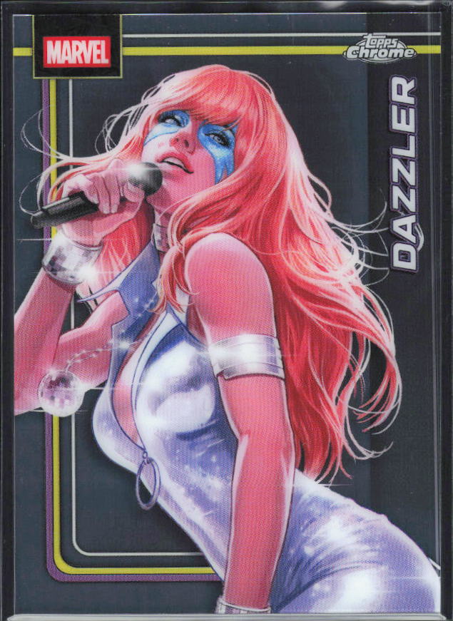 2026 Topps Chrome Marvel Comics #26 Dazzler - framsida