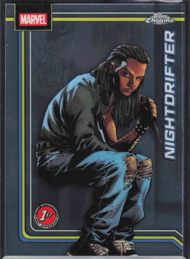 2026 Topps Chrome Marvel Comics #88 Nightdrifter - framsida