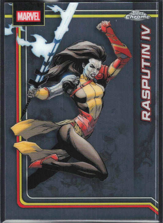 2026 Topps Chrome Marvel Comics #94 Rasputin IV - framsida