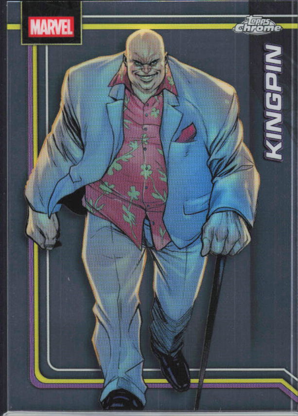2026 Topps Chrome Marvel Comics #65 Kingpin - framsida