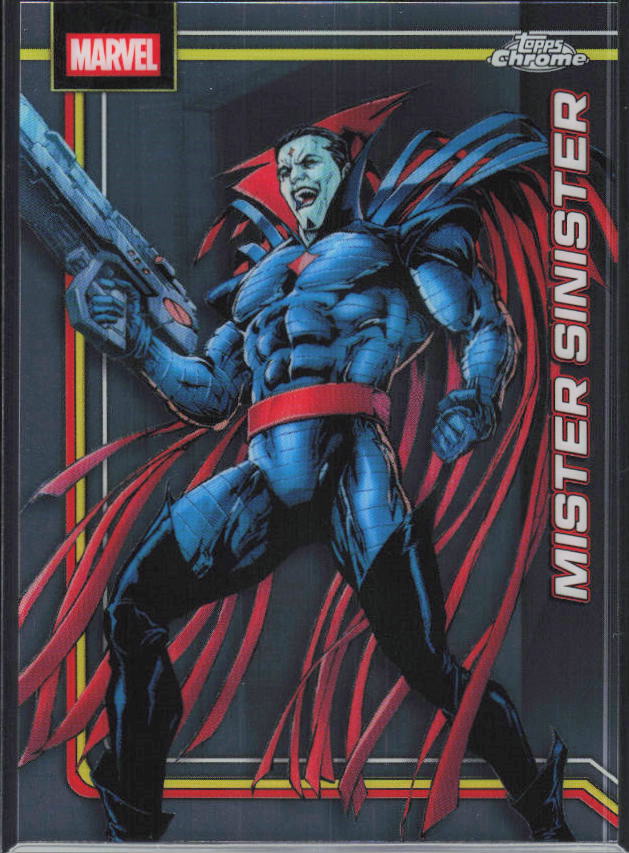 2026 Topps Chrome Marvel Comics #80 Mister Sinister - framsida