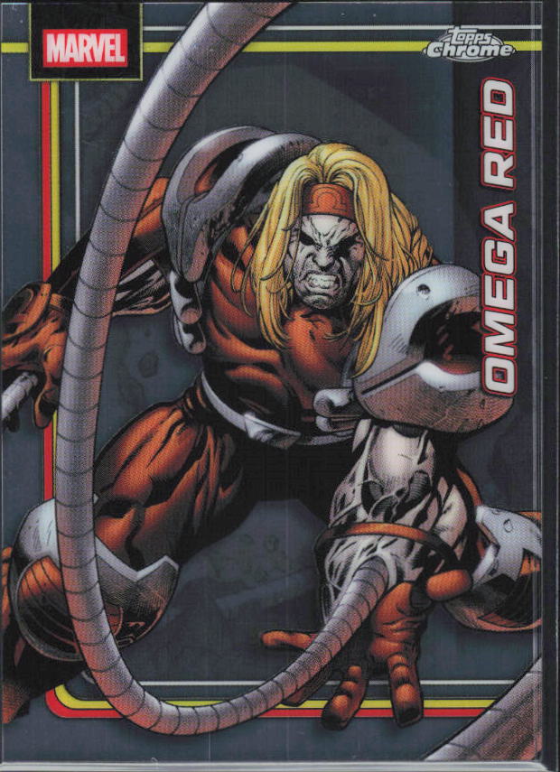 2026 Topps Chrome Marvel Comics #200 Omega Red - framsida