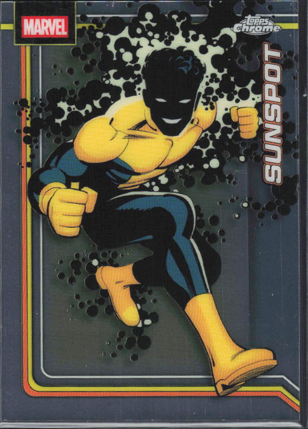 2026 Topps Chrome Marvel Comics #172 Sunspot - framsida