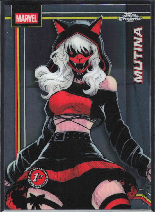 2026 Topps Chrome Marvel Comics #84 Mutina - framsida