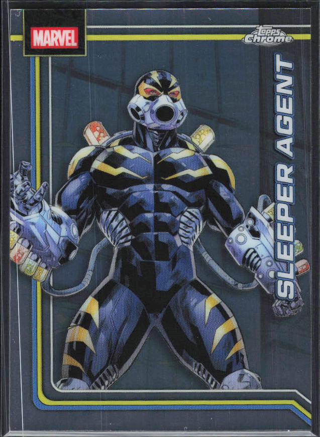 2026 Topps Chrome Marvel Comics #100 Sleeper Agent - framsida