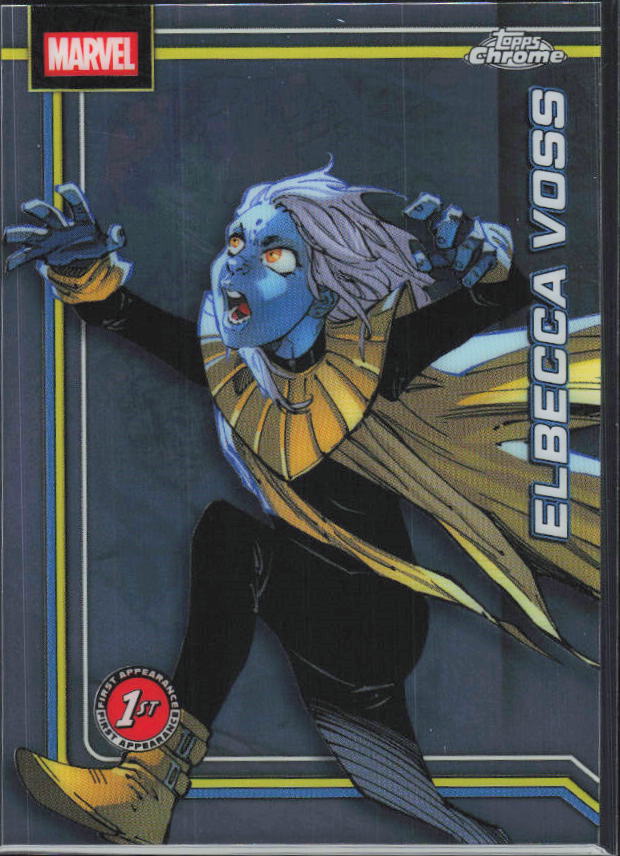 2026 Topps Chrome Marvel Comics #114 Elbecca Voss - framsida