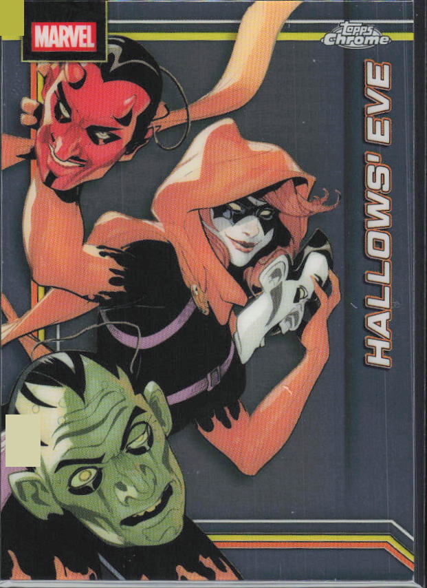 2026 Topps Chrome Marvel Comics #122 Hallows' Eve - framsida