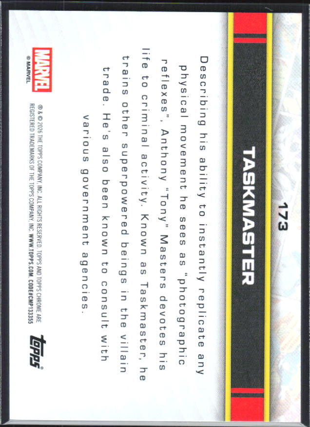 2026 Topps Chrome Marvel Comics #MW-14 Reunited Loves Meanwhile - baksida