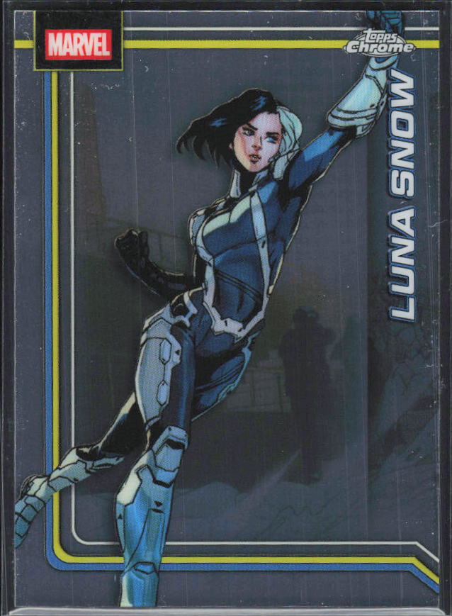 2026 Topps Chrome Marvel Comics #132 Luna Snow - framsida