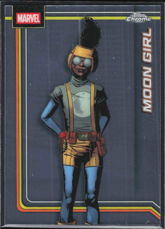 2026 Topps Chrome Marvel Comics #138 Moon Girl - framsida