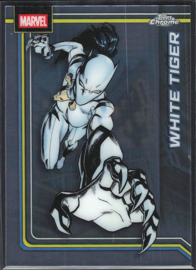 2026 Topps Chrome Marvel Comics #197 White Tiger - framsida