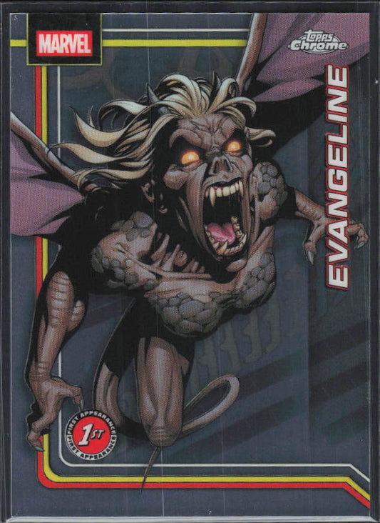 2026 Topps Chrome Marvel Comics #117 Evangeline Whedon - framsida