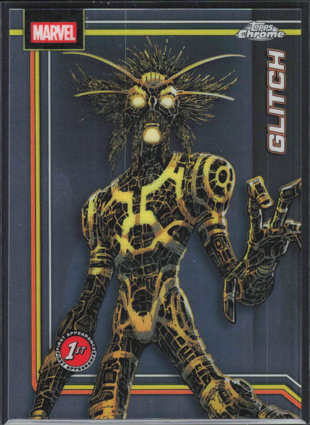 2026 Topps Chrome Marvel Comics #119 Glitch - framsida