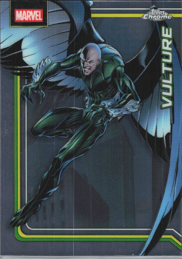 2026 Topps Chrome Marvel Comics #192 Vulture - framsida