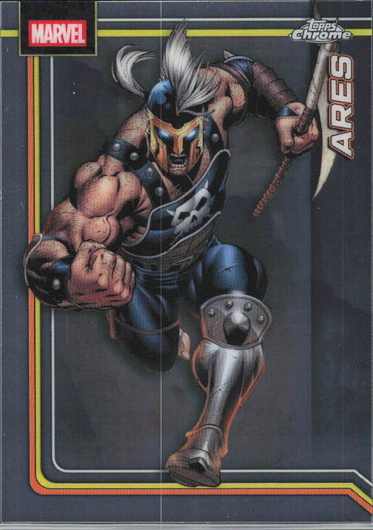 2026 Topps Chrome Marvel Comics #8 Ares - framsida