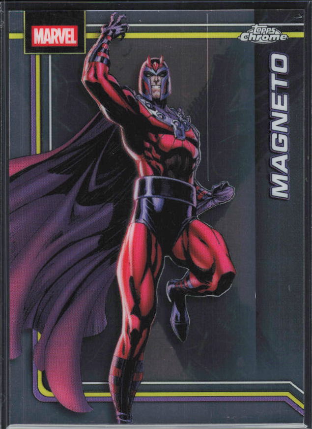 2026 Topps Chrome Marvel Comics #74 Magneto - framsida
