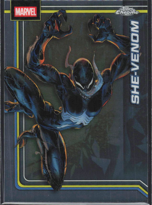 2026 Topps Chrome Marvel Comics #152 She-Venom - framsida