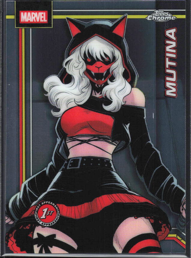 2026 Topps Chrome Marvel Comics #84 Mutina - framsida