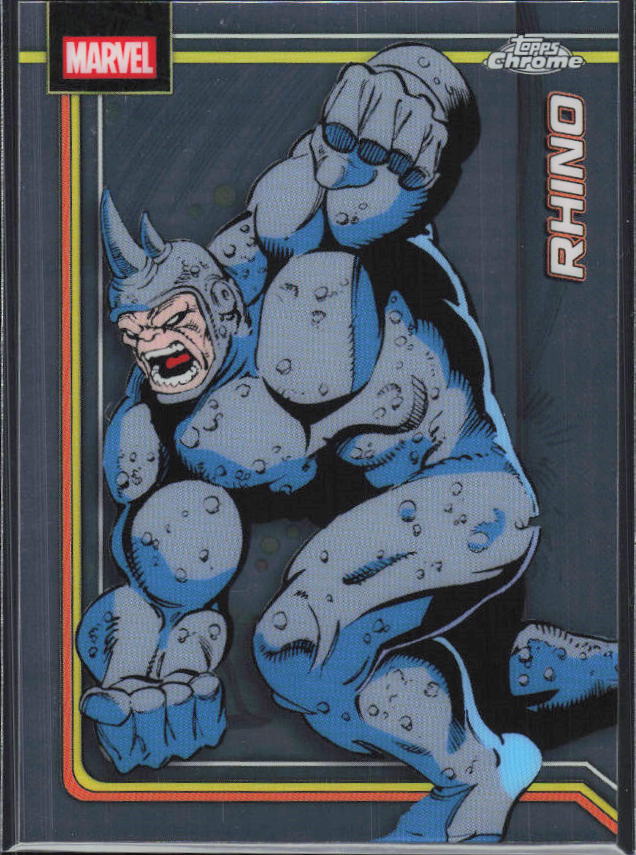 2026 Topps Chrome Marvel Comics #97 Rhino - framsida