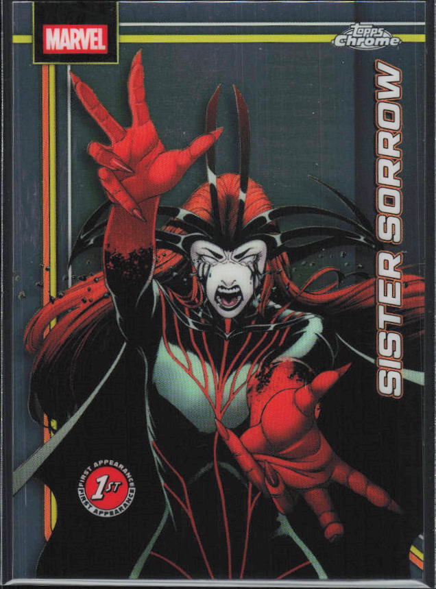 2026 Topps Chrome Marvel Comics #159 Sister Sorrow - framsida