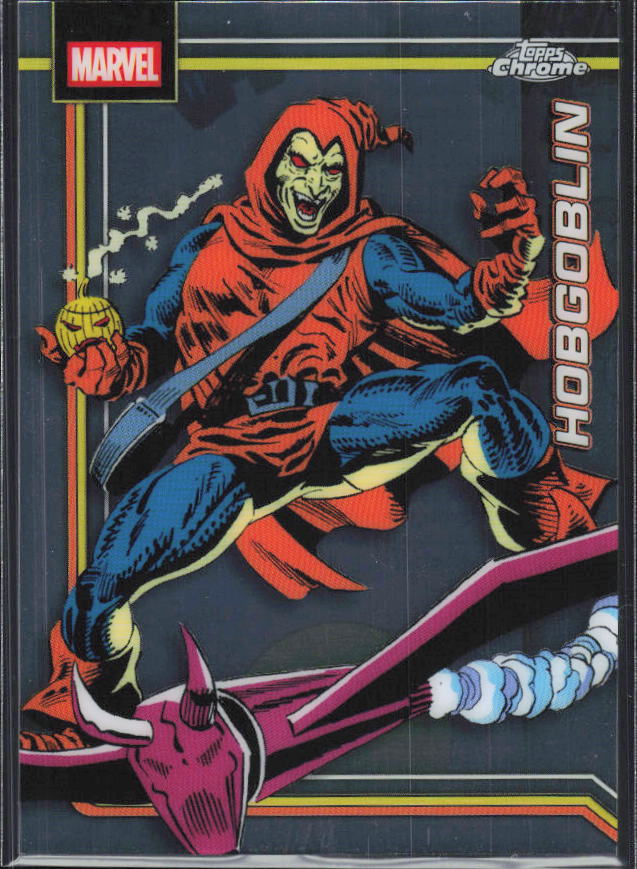 2026 Topps Chrome Marvel Comics #126 Hobgoblin - framsida