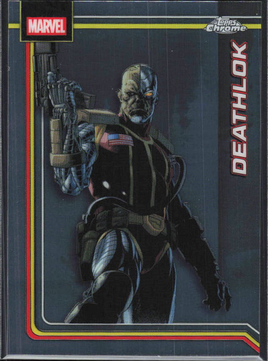 2026 Topps Chrome Marvel Comics #109 Deathlok - framsida