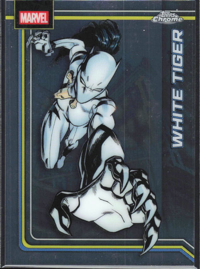 2026 Topps Chrome Marvel Comics #197 White Tiger - framsida