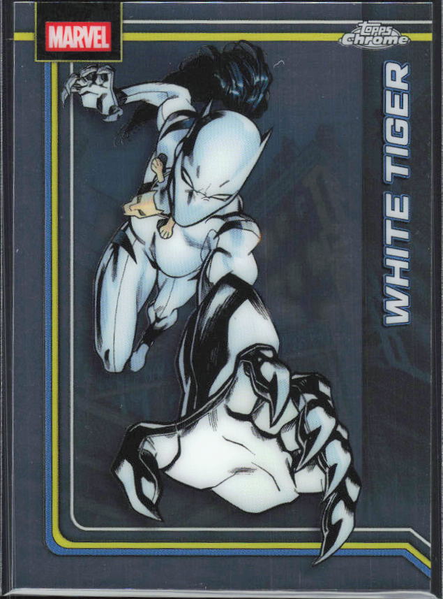 2026 Topps Chrome Marvel Comics #197 White Tiger - framsida