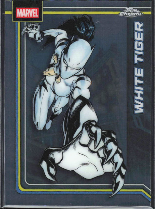 2026 Topps Chrome Marvel Comics #197 White Tiger - framsida