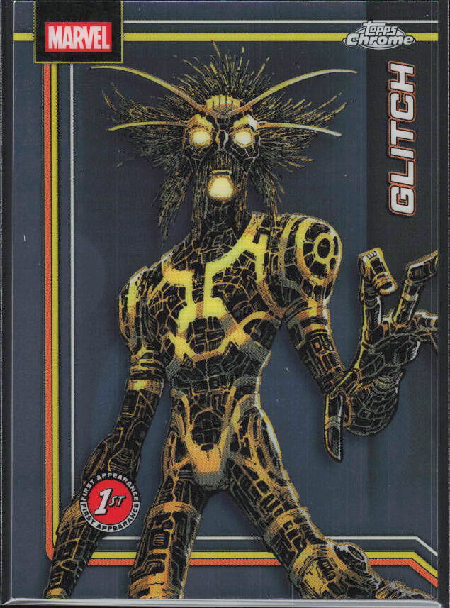 2026 Topps Chrome Marvel Comics #119 Glitch - framsida