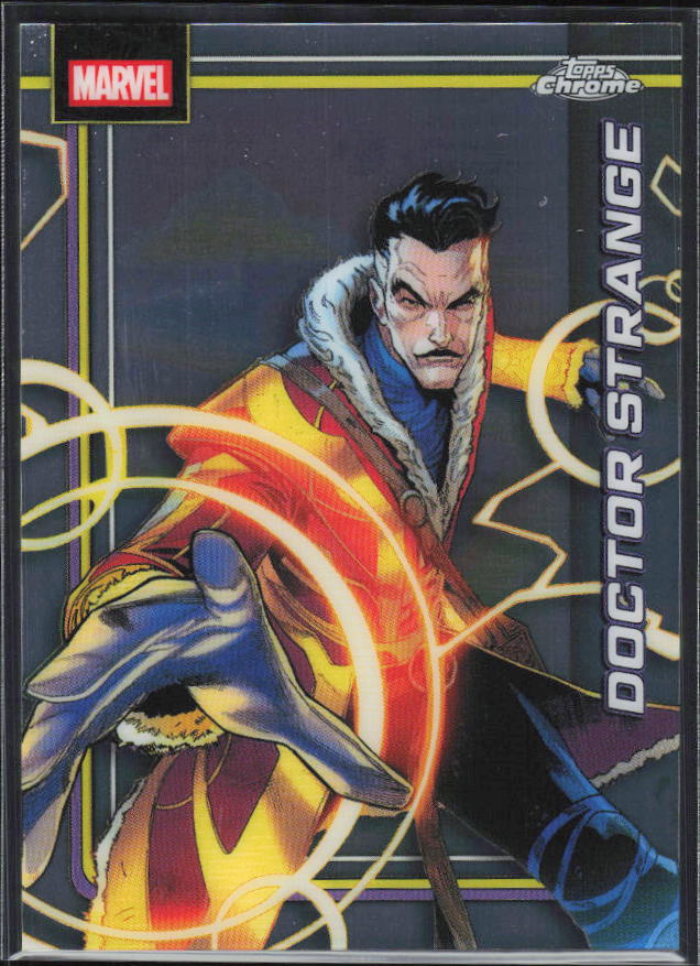 2026 Topps Chrome Marvel Comics #111 Doctor Strange - framsida