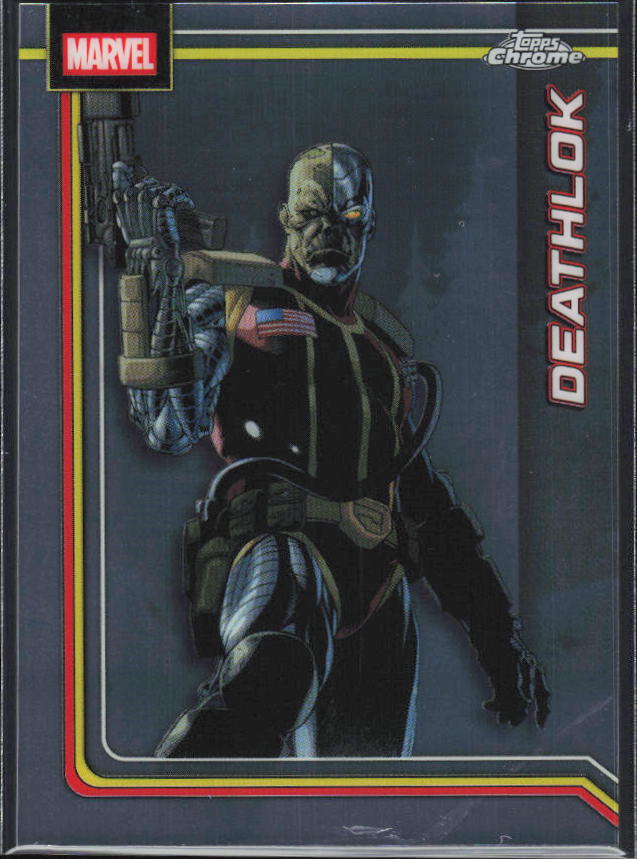 2026 Topps Chrome Marvel Comics #109 Deathlok - framsida
