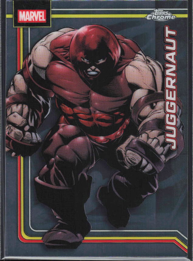 2026 Topps Chrome Marvel Comics #62 Juggernaut - framsida