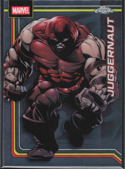 2026 Topps Chrome Marvel Comics #62 Juggernaut - framsida