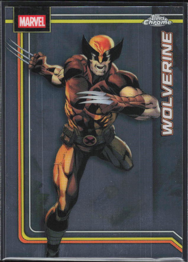 2026 Topps Chrome Marvel Comics #199 Wolverine - framsida