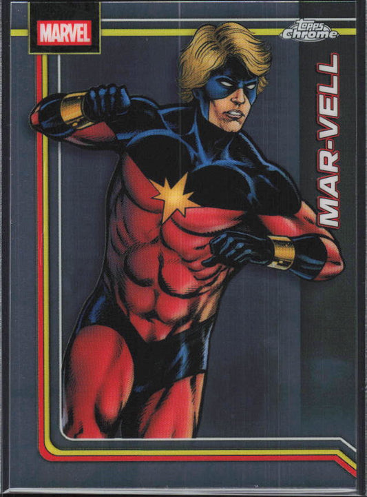 2026 Topps Chrome Marvel Comics #135 Mar-Vell - framsida