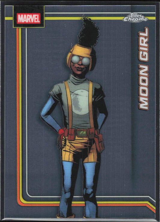 2026 Topps Chrome Marvel Comics #138 Moon Girl - framsida
