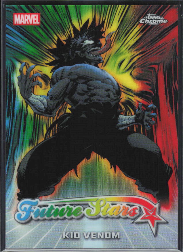 2026 Topps Chrome Marvel Comics #FS-09 Kid Venom Future Stars - framsida