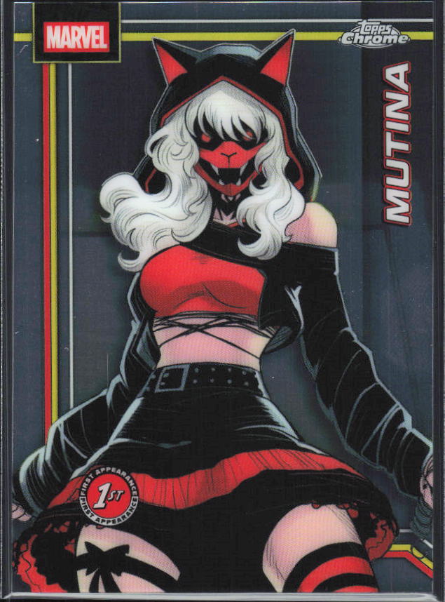 2026 Topps Chrome Marvel Comics #84 Mutina - framsida