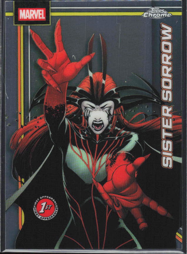 2026 Topps Chrome Marvel Comics #159 Sister Sorrow - framsida