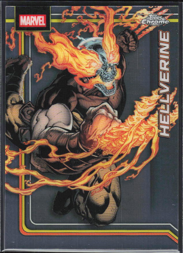 2026 Topps Chrome Marvel Comics #125 Hellverine - framsida