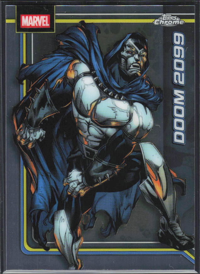2026 Topps Chrome Marvel Comics #112 Doom 2099 - framsida