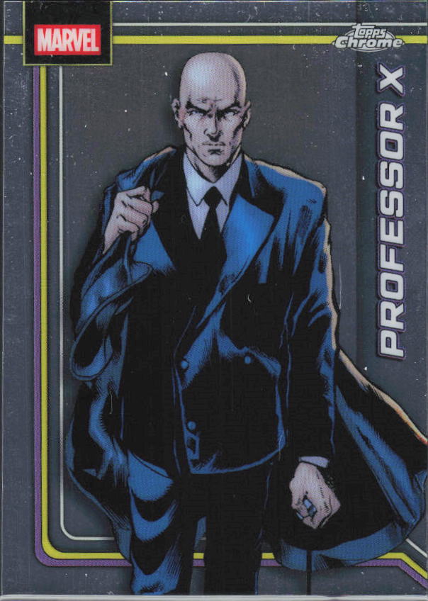 2026 Topps Chrome Marvel Comics #91 Professor X - framsida