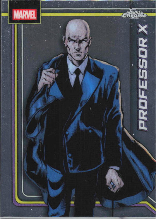 2026 Topps Chrome Marvel Comics #91 Professor X - framsida
