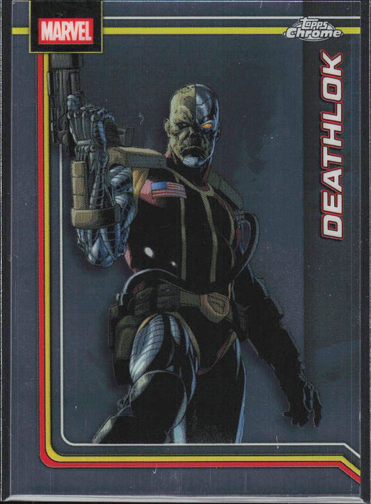 2026 Topps Chrome Marvel Comics #109 Deathlok - framsida