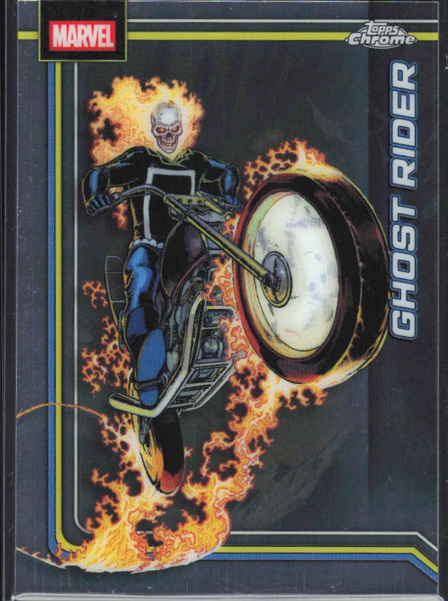 2026 Topps Chrome Marvel Comics #41 Ghost Rider - framsida